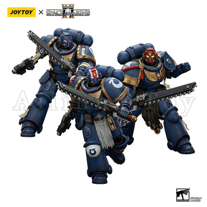 JOYTOY 1/18 Actionfigur 40K Ultramarines Lieutenant Titus Sergeant Gadriel Brother Chairon – Sammleredition