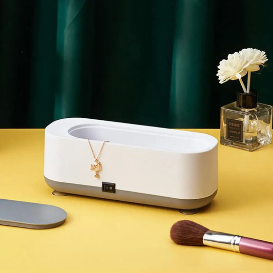 Jewelry Cleaner Box Energy Saving Watch Jewelry Cleaning Device Rechargeable Portable Eyeglasses Cleaner Best Gift for Men Women