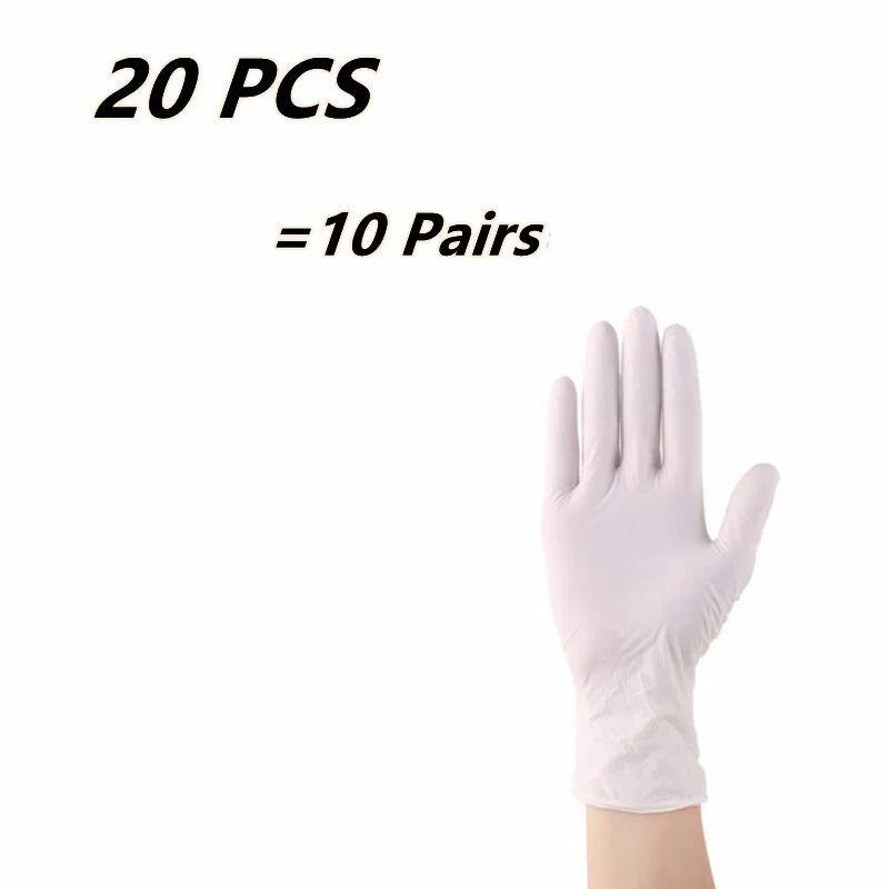 Kids Disposable Nitrile Gloves Children Powder Latex Free Household Cleaning Gloves Crafting Painting Gardening Washing Gloves