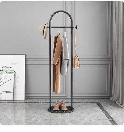 Hanger Floor Bedroom and Household Clothes Rack Simple Indoor Hanging Clothes Rack Multi-Functional Living Room Simple Coat Rack