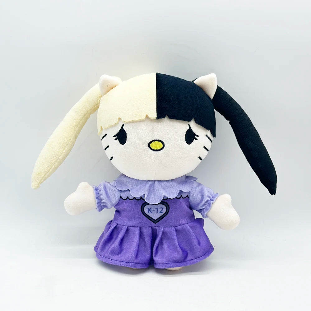 New Hello Kitty Ken Carson Rapper Trippie Taylors Plush Toy Doll with Clothes Stuffed Soft Plush Toys Fans Collect Gifts