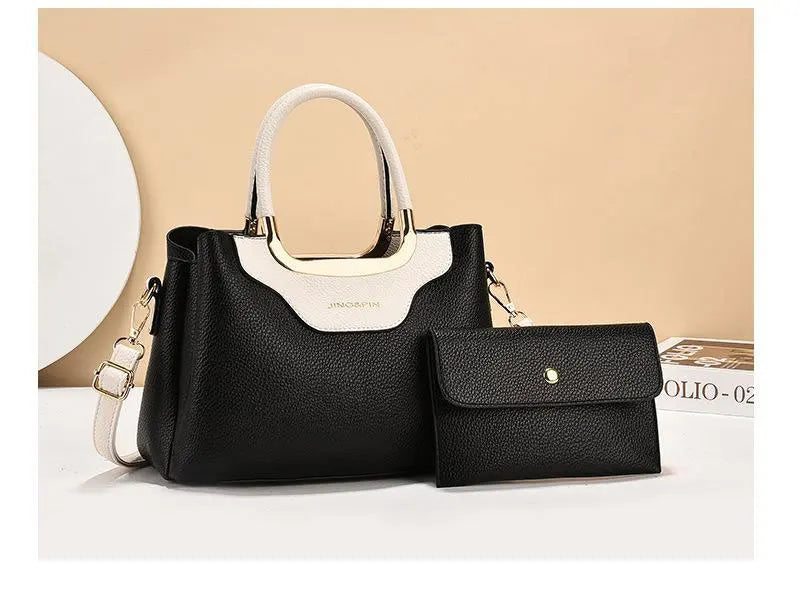 Luxury Designer Handbag 2025 - Women Leather Shoulder Bag Printed Monogram Crossbody