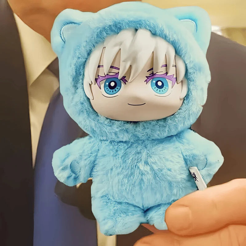 Heißer Vorverkauf: Original Eaki Jujutsu Kaisen Staffel 2 Cat Park Party Gojo Satoru Blindbox Plüschpuppe Taschenanhänger Modellkollektion