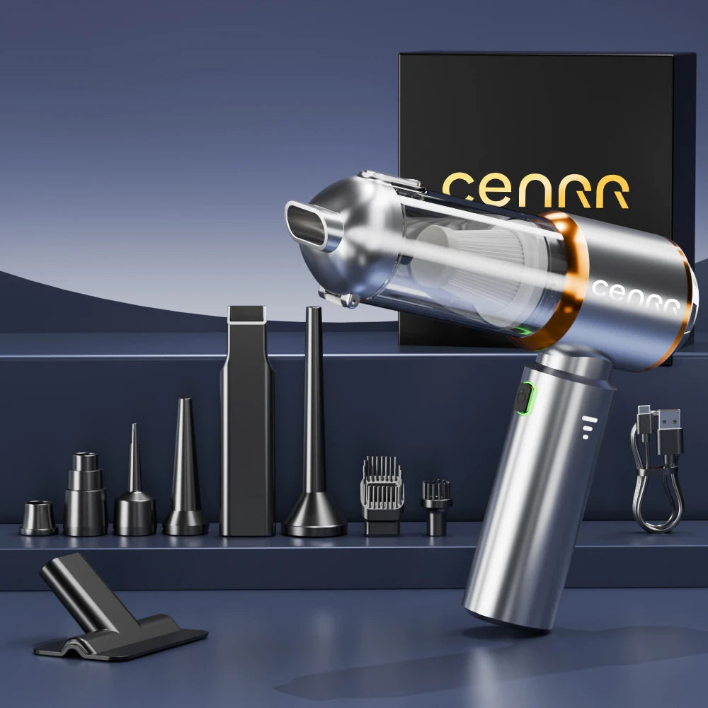 CENRR 2025 NEW Car Vacuum Cleaner  Powerful Mini 998000PA Portable Vacuum Cleaner for Home Appliance Handheld Blower Car Cleaner
