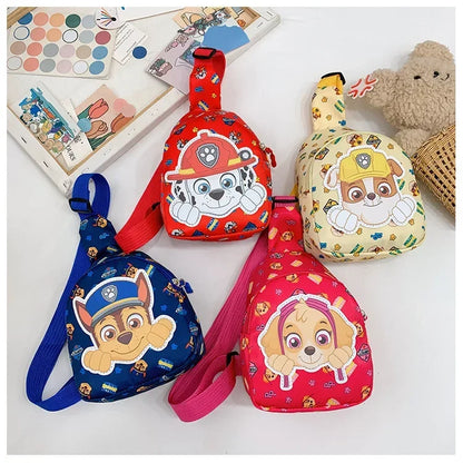 PAW Patrol New Kids Coin Wallet Cartoon Cute Boobs Bag 2025 Boys Girls Fashion Casual Crossbody Bag Gift