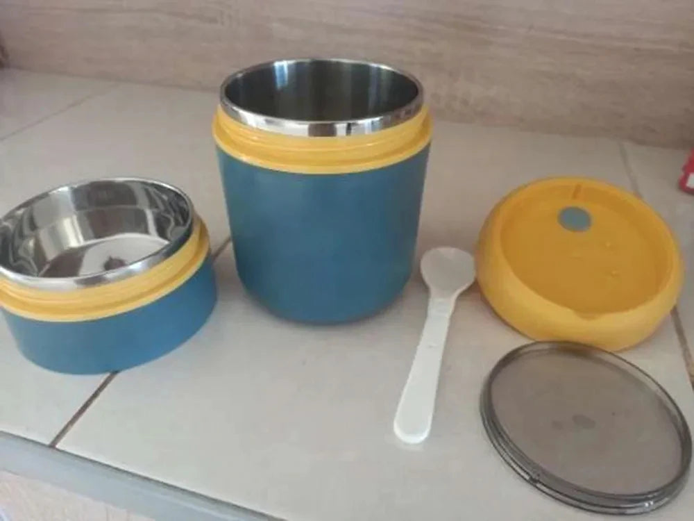 Insulated Thermal Food Jar 530ml/710ml - Stainless Steel Lunch Box for Hot & Cold Food - Kids School Thermos Container