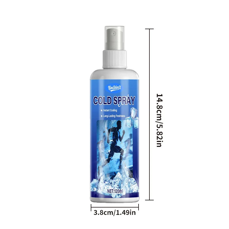Cooling Spray, Body Cooling Spray, Cooling Spray for Hot Weather, Cooling Spray | Stay Cool in The Heat with Cooling Spray,120ml