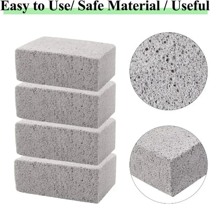 Cleaning Stone BBQ Cleaning Brick Small Grey Brick BBQ Grill Grill Plate Cleaning Tool Grease Cleaning Pumice Stone Kitchen Tool
