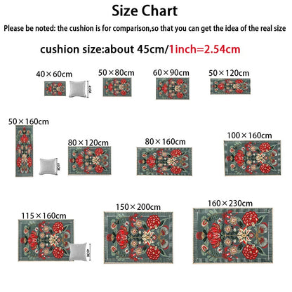 VIKAMA Creative Carpet Smoking And Cigar Mat Comfortable And Warm Living Room Carpet Bedroom Side Rug Home Decoration
