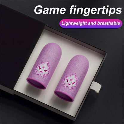 Moble Game Finger Sleeve for PUBG Game Breathable Thumb Gloves Controller Touch Screen Fingertips Anti Slip Gloves Finger Sleeve