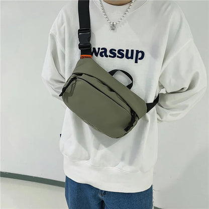 Fashion New Waist Bag Unisex Street Hip-hop Fanny Pack Chest Pack High Quality Nylon Belt Bag Female Designer Shoulder Bags