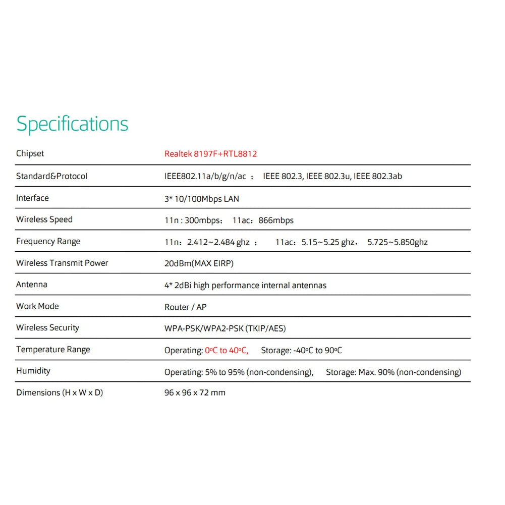 Dual Band AC1200 Whole Home Mesh Wireless WiFi System 802.11ac 2.4G/5.0GHz Network Router Good Penetrability Easy Setup PK MW6