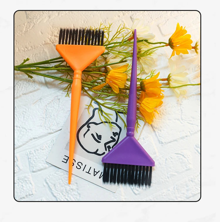 Professional Hair Coloring Brushes Combs Salon Hair Dye Tools Hair Dye Brush Hair Coloring Applicator Barber Styling Accessories