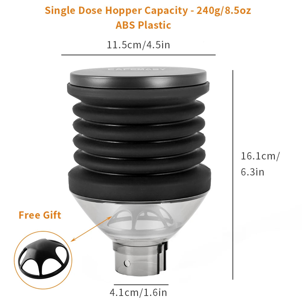 Coffee Beans Grinder Single Dose Hopper/Bellows Coffee Grinder Bean Bin Blowing Cleaning Tools For Eureka Mignon And Helios