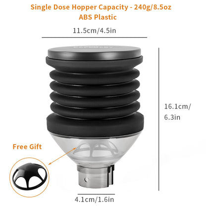 Coffee Beans Grinder Single Dose Hopper/Bellows Coffee Grinder Bean Bin Blowing Cleaning Tools For Eureka Mignon And Helios