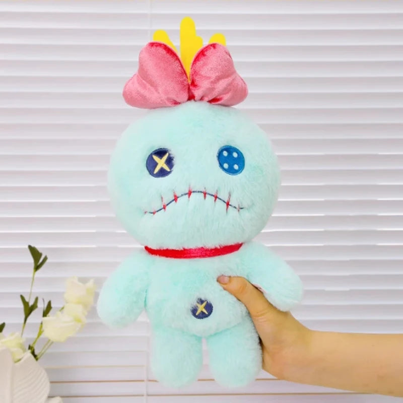 Genuine Disney Stitch 25-30CM Plush Toy Anime Lilo & Stitch Stuffed Toys Kawaii Cartoon Cute Pillow Doll Toys Kids Birthday Gift