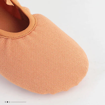 Ballet Shoes for Girls & Women - Stretch Canvas Dance Slippers with Split Sole & Elastic Fit