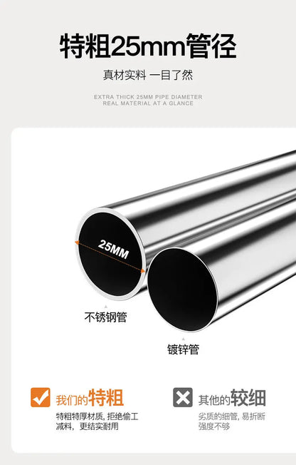 Telescopic Mobile Clothes Rack