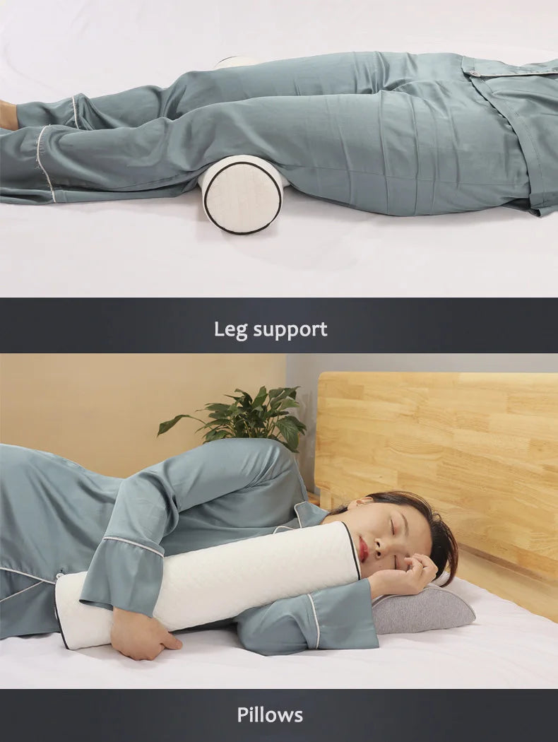 Memory Cotton Pillow Bedding Pillow Neck Protection Spine Lumbar Pillow Neck Maternity Pillow for Sleeping Orthopedic Pillows