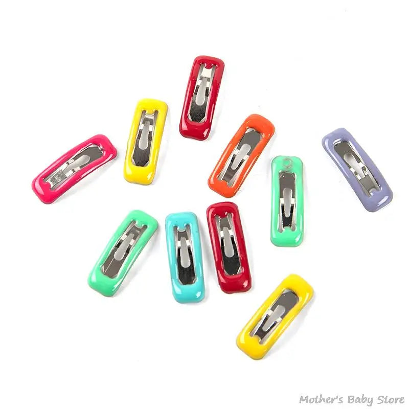 10Pcs/Set Blyth Doll Accessories 1/6 1/12 OB11 Clips Mini 2cm Hairpins Hair for Fashion