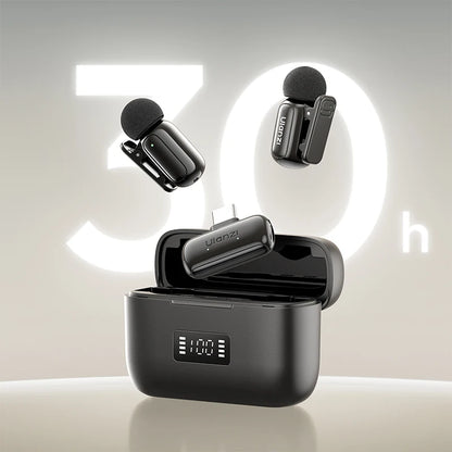 Ulanzi A200 Mini Mic 48kHz/24bit 75dB for Smartphone Camera Livestreaming Street Interview Vlogging Wedding Videography Shots