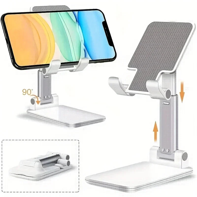 Mobile Phone Holder Stand Desktop Lazy Bedside Bracket Support Stand Foldable and Hoisting Multi-Function Telescopic Holder