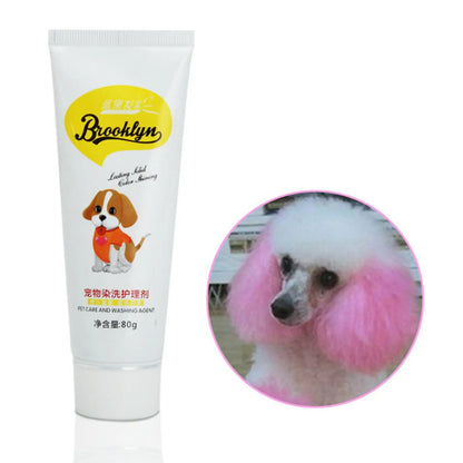 Dog Hair Dye Safely Grooming Lightweight Pet Care Professional Hair Dye Coloring