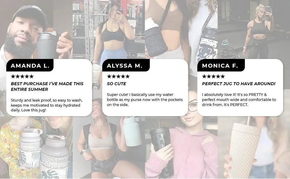 HydroJug Thermobecher 32 oz/40 oz mit Strohhalmdeckel, Edelstahl, vakuumisoliert, doppelwandig, für unterwegs