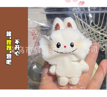 Taba Squshy Labbubu Blind Box Cute Squeeze Fidget Pendant Girl Gift Monster Office Party Games Slow Bounce Stress Relief Toys