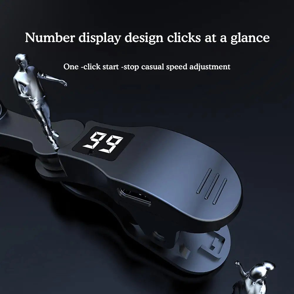 Auto Screen Clicker for Phone App Mini Simulated Finger Phone Clicking Clicker Clip-on Video Live Liker Game Screen Touch Device