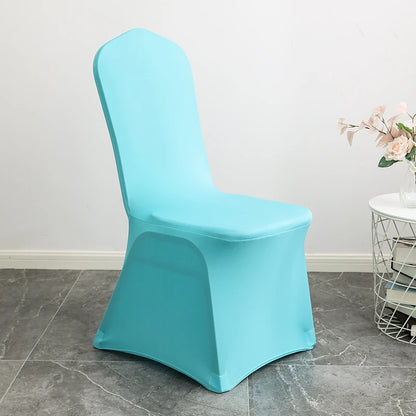 Black Extra Thicker Spandex Chair Covers For Wedding Events Party Decoration High Quality Stretch Elastic