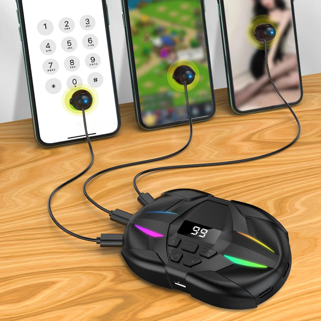 G55 Auto Clicker Physical Simulation Finger Click Device Adjustable Finger Clicking Simulator Game Clicker For Live Broadcast