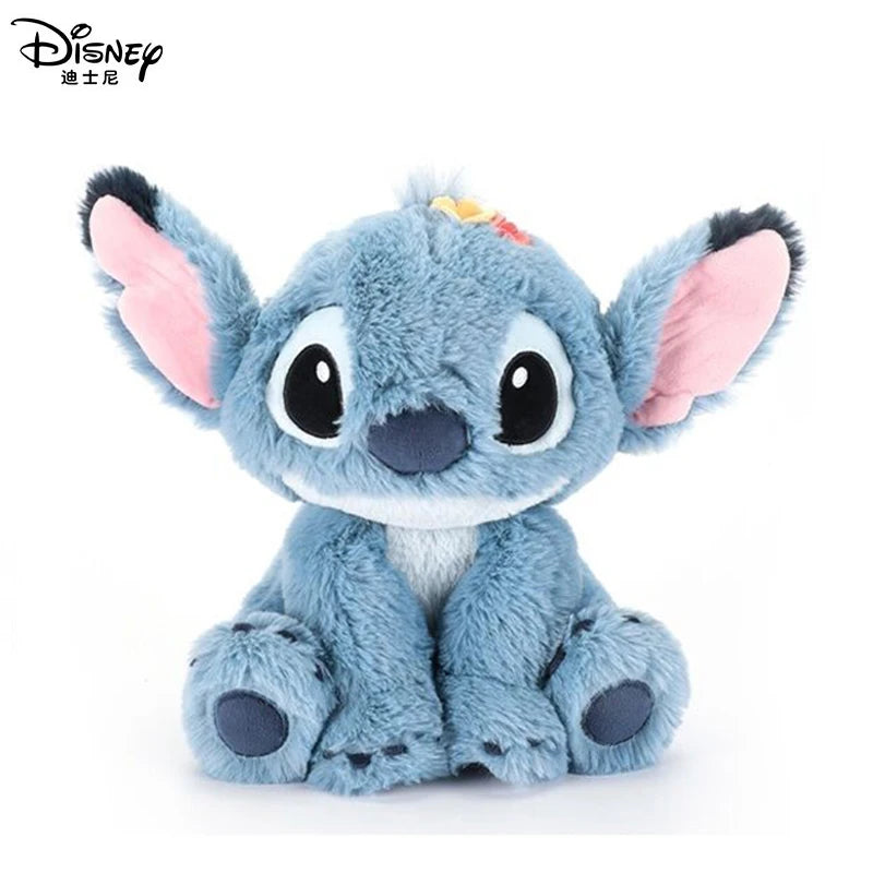 Genuine Disney Stitch 25-30CM Plush Toy Anime Lilo & Stitch Stuffed Toys Kawaii Cartoon Cute Pillow Doll Toys Kids Birthday Gift