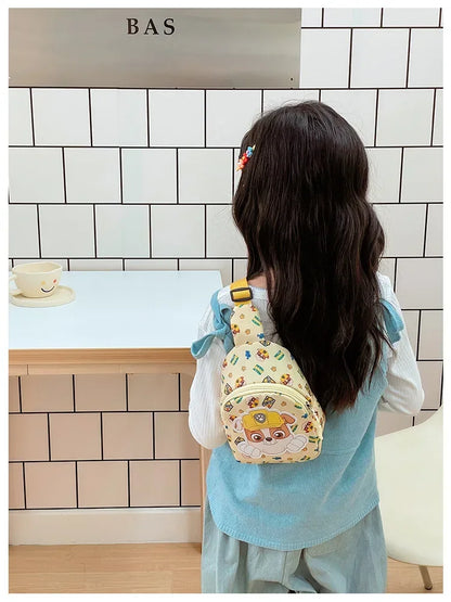 PAW Patrol New Kids Coin Wallet Cartoon Cute Boobs Bag 2025 Boys Girls Fashion Casual Crossbody Bag Gift