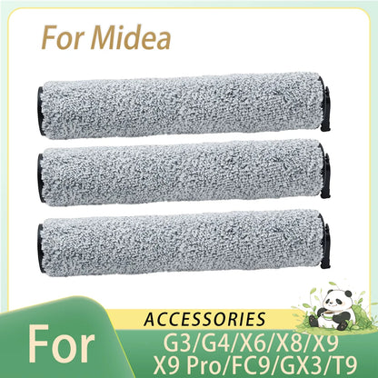 Brush For Midea X6/X8/G3/G4/X9/X9 Pro/FC9/GX3/T9 Replacement Spare Parts Wet Dry Vacuum Cleaner Roller Brush Accessories