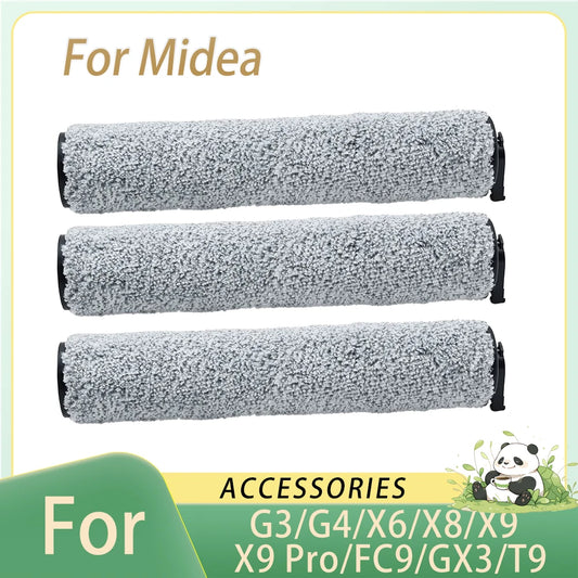 Brush For Midea X6/X8/G3/G4/X9/X9 Pro/FC9/GX3/T9 Replacement Spare Parts Wet Dry Vacuum Cleaner Roller Brush Accessories