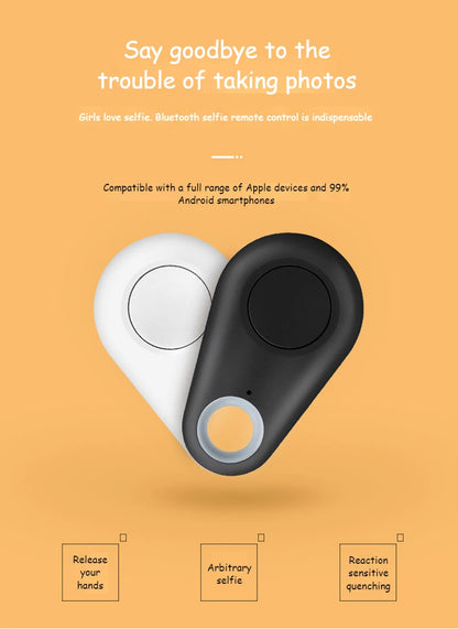 Mobile Phone Shutter Bluetooth Remote Control Selfie, Android Ios Water Drop Wireless Remote Photography, Open 20m Use Distance