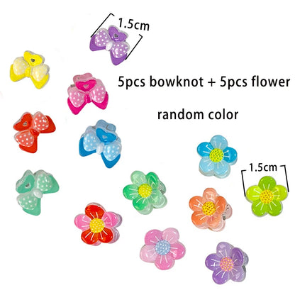 Mini Hair Claw Clip Doll Hair Pin Hair Clip For Toys Hair Decorative For Dolls Headwear Accessories Miniature Hairpins grab clip