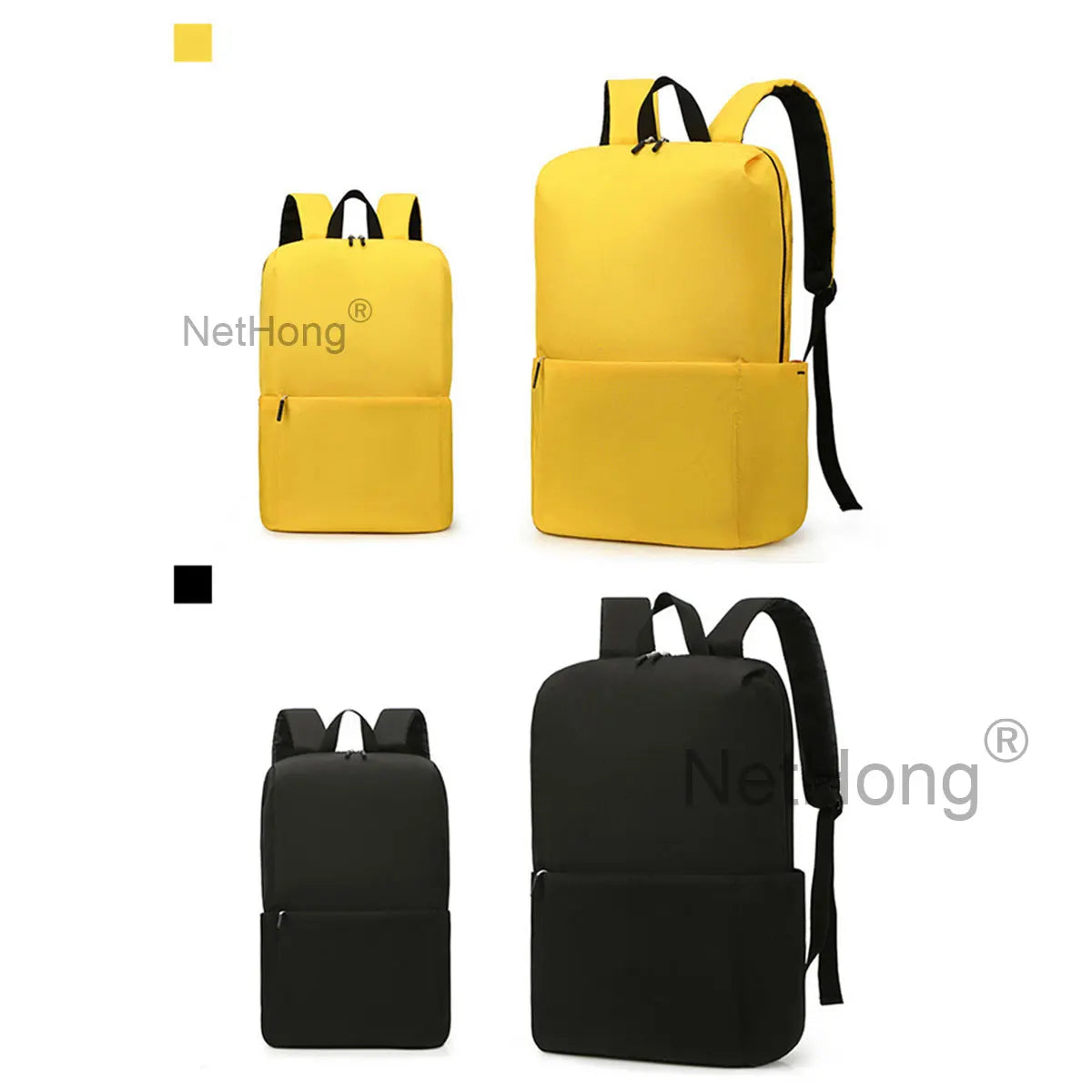 Colorful Student Laptop Backpack Unisex Lightweight Large Capacity Bag Option Dual-Shoulder Computer Bag