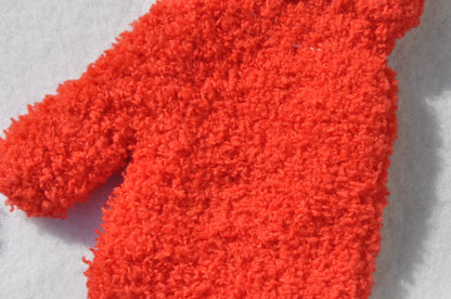 Warm Plush Thick Warm Baby Gloves Winter Plus Velvet Mittens Children Kid Coral Fleece Full Finger Gloves For 1-4Y Kids Gloves