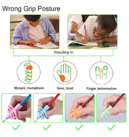 2Pcs/Set Montessori Toys Kids Educational Toys For Children Early Learning Baby Hold Pencil Corrector Montessori Education Toys