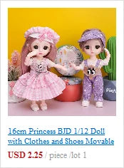 10Pcs/Set Blyth Doll Accessories 1/6 1/12 OB11 Clips Mini 2cm Hairpins Hair for Fashion