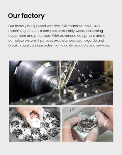 AGELOCER Original World Time Watch Men's Luxury Business Formal Automatic Mechanical Watch Birthday Gift for Men