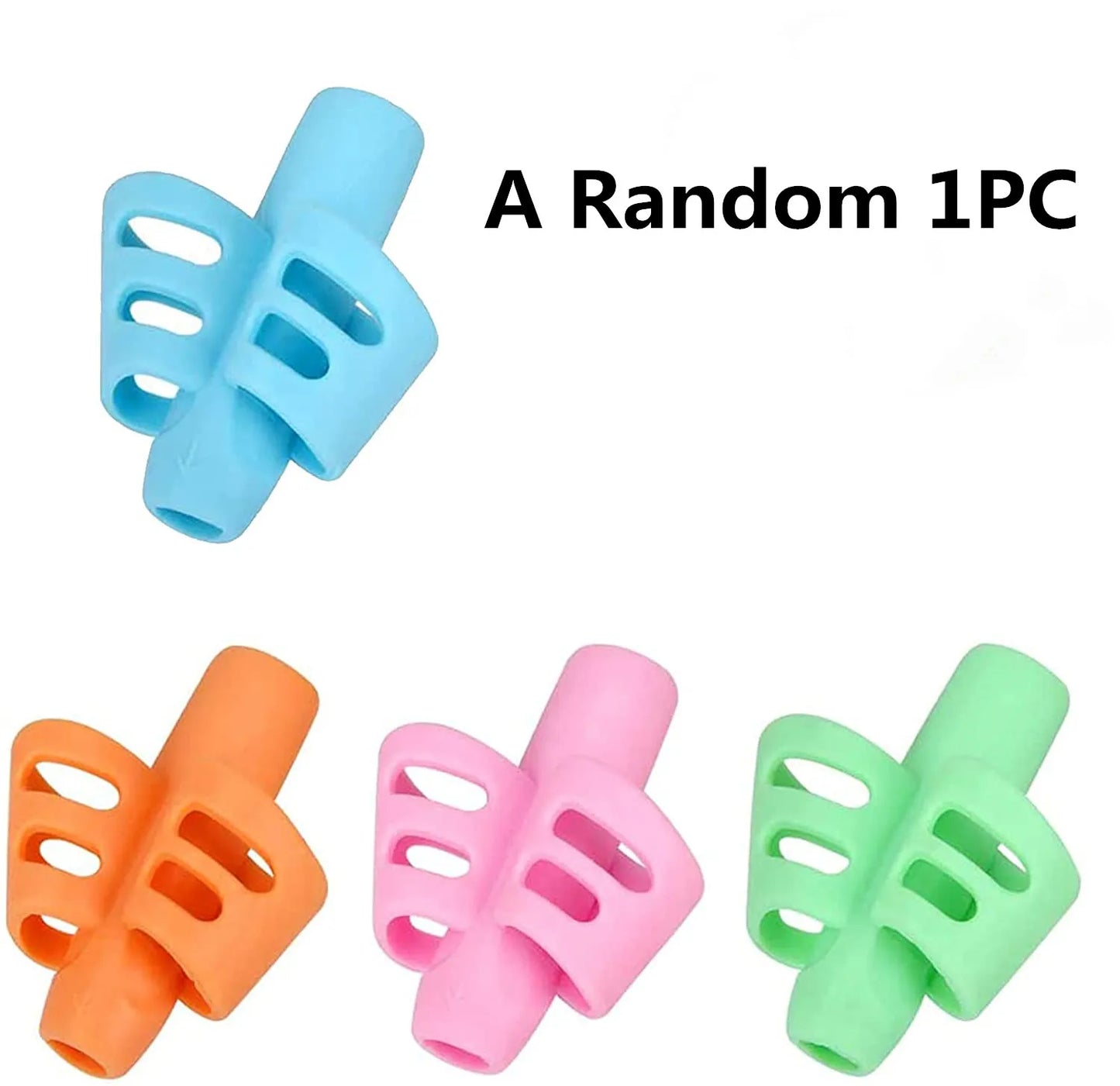 1/3pcs Children Writing Pencil Pan Holder Kids Learning Practise Silicone Pen Aid Grip Posture Correction Device for Students