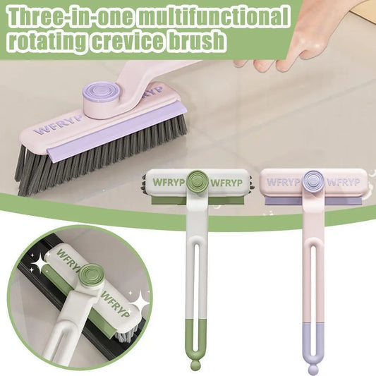 Multifunctional Rotating Gaps Cleaning Brush Adjust 360° Rotating Brush Head AU