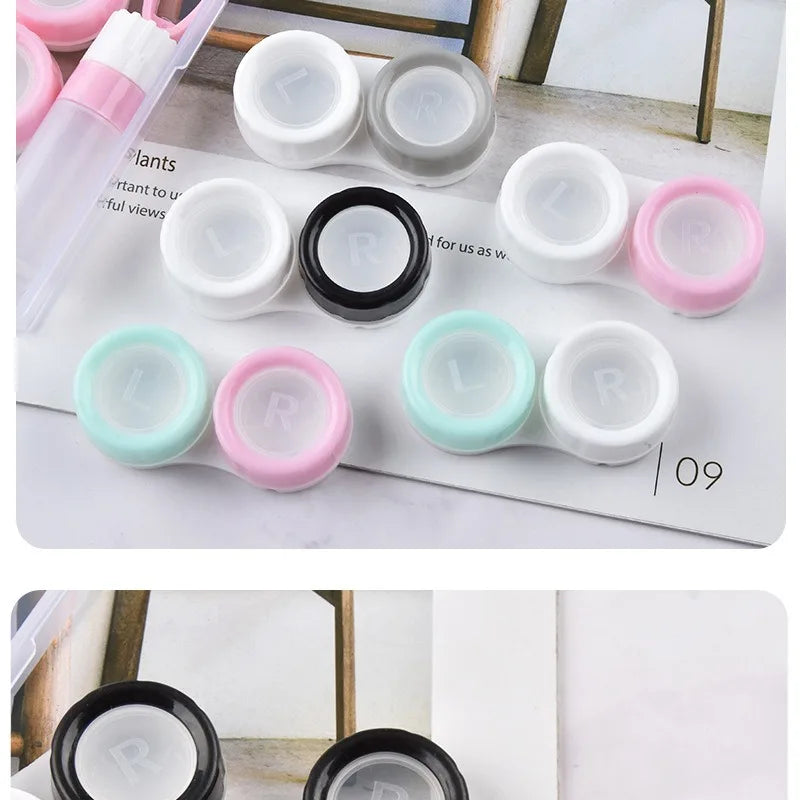 Stainless Plastic Special Forceps For Contact Lense Contact Lens Inserter Remover Soft Tweezer Makeup Tools Portable Wearing Aid