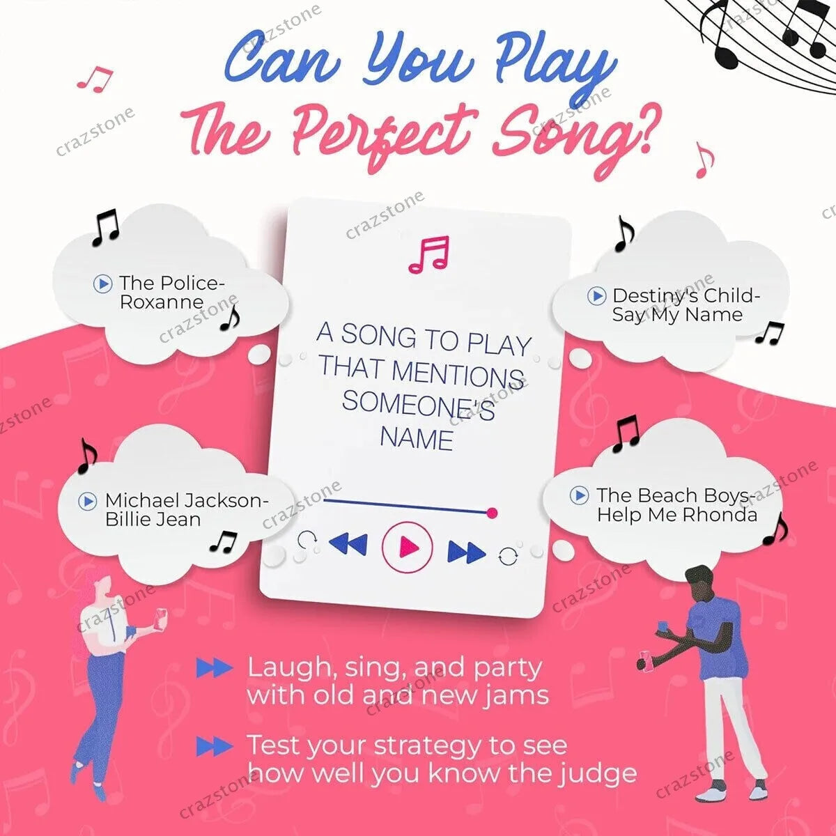 That Song-Fun Music Card Game For Adults And Teens-Compete To Play The Song