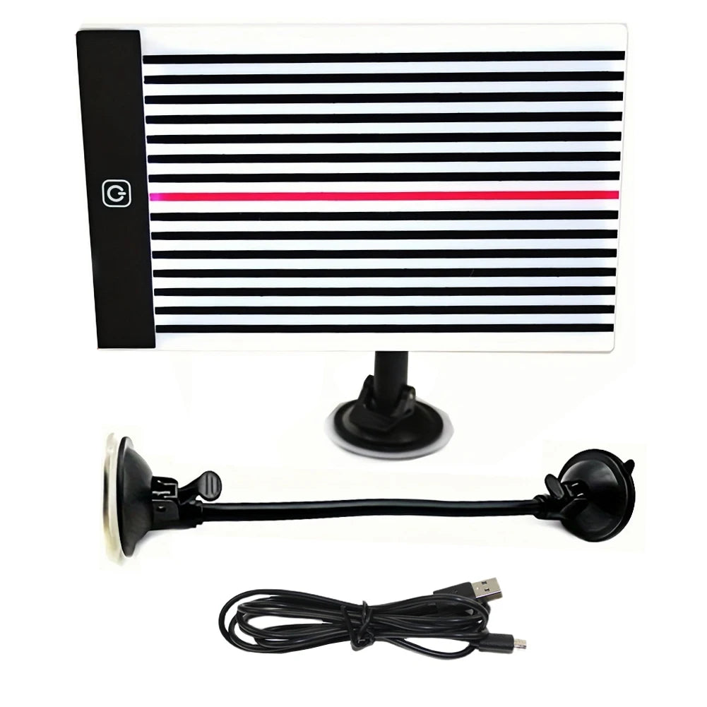 LED Reflector Line Board Light with USB Line Paintless Dent Repair Tool Car Body Dents Light Reflector Car Repair Accessory