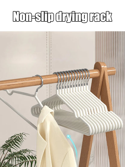 Non marking Clothes Hangers for Home Use Non slip Drying Hangers Metal Thick Clothes Hangers Storage Bedrooms Wardrobes Adult cl