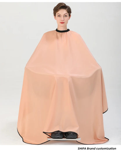Plus Salon Professional Haircut Shawl Snap Waterproof Hairdresser Hairdressing Apron Barber Hair Cutting Dye Hair Styling Capes